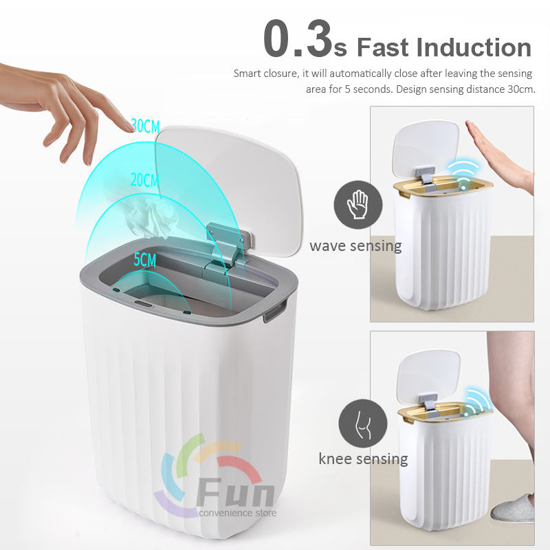 AutoBin – Smart Sensor Trash Can
