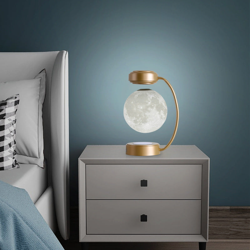 LunaGlow – 3D Floating Moon Lamp