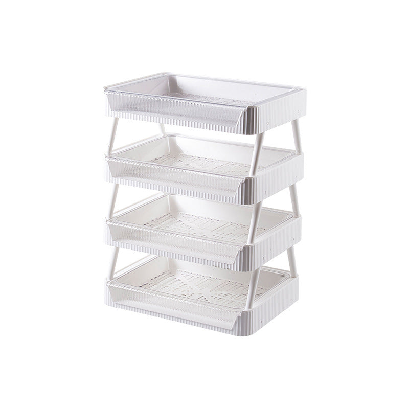 FlexiRack – Foldable Kitchen Storage Organizer