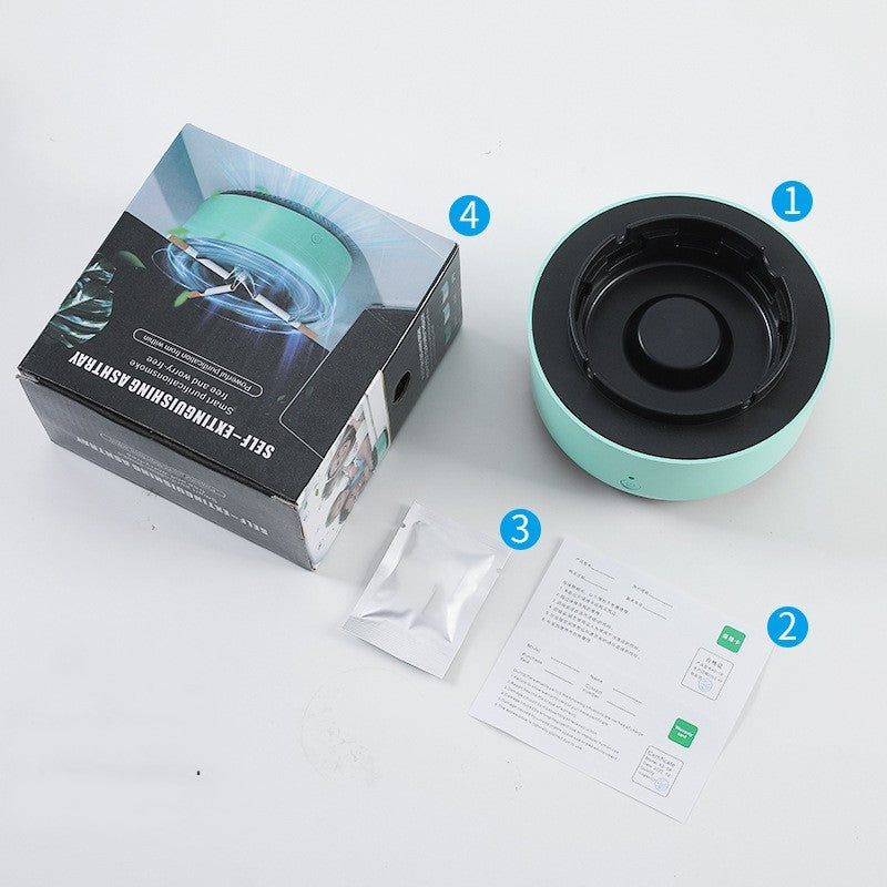PureAsh – Smoke Removal Air Purifier Ashtray