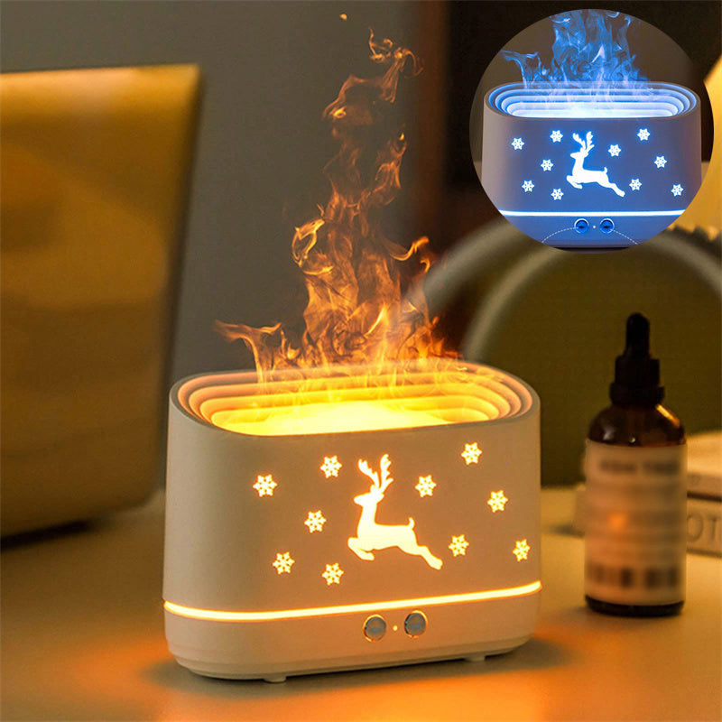 ElkGlow – Flame Humidifier & Diffuser