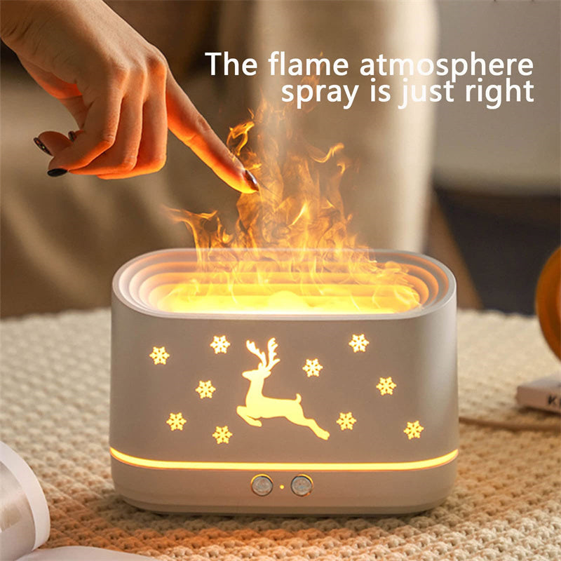 ElkGlow – Flame Humidifier & Diffuser