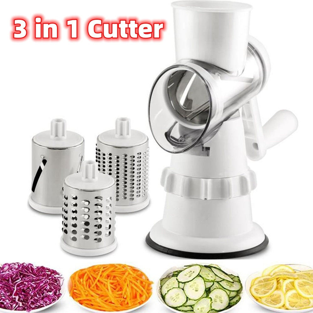 VeggiePro – 3-in-1 Manual Slicer