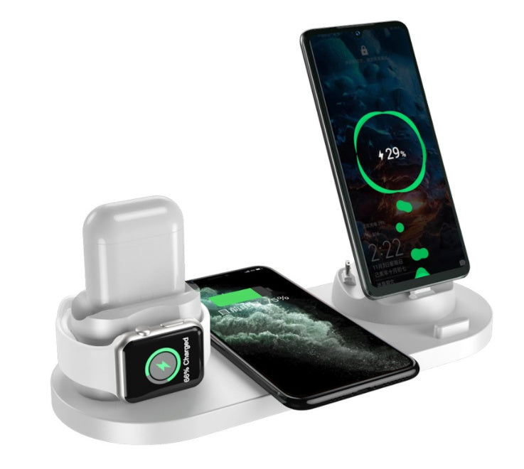 PowerDock – 6-in-1 Wireless Charger