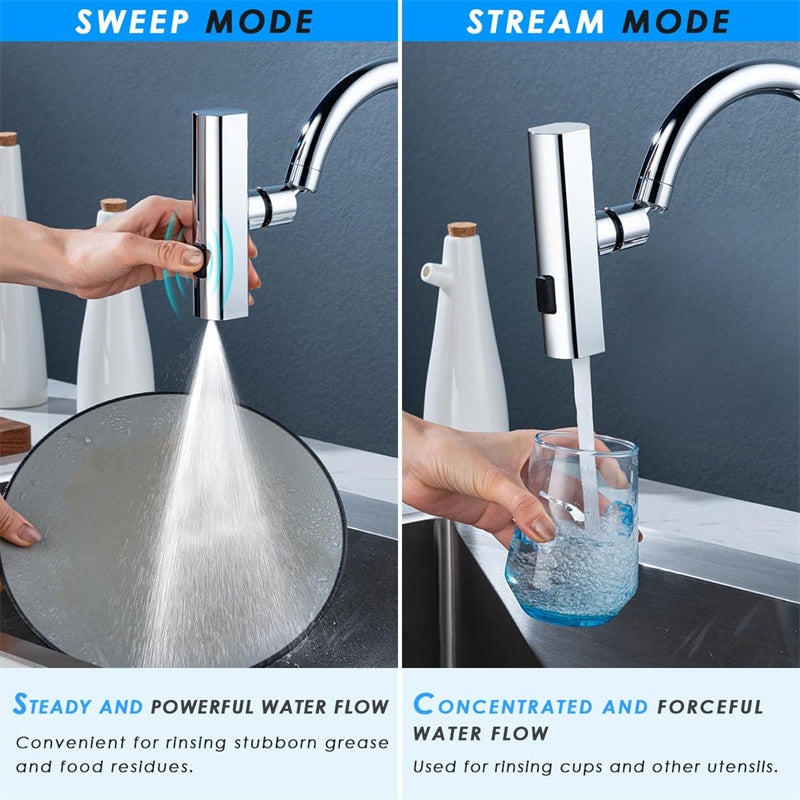 AquaFlow – Rotating Kitchen Faucet Nozzle