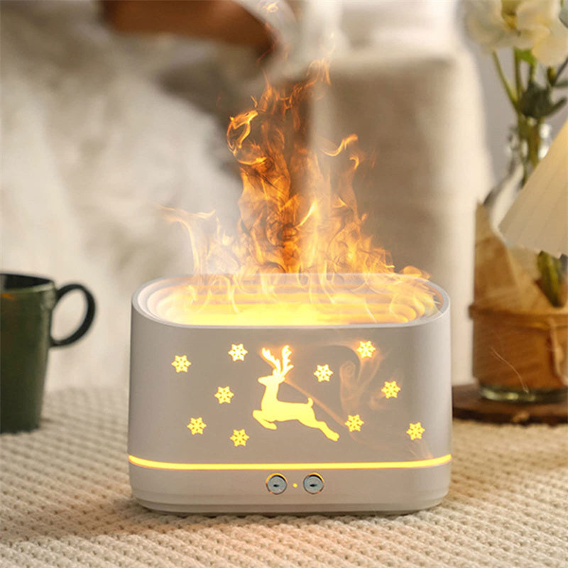 ElkGlow – Flame Humidifier & Diffuser