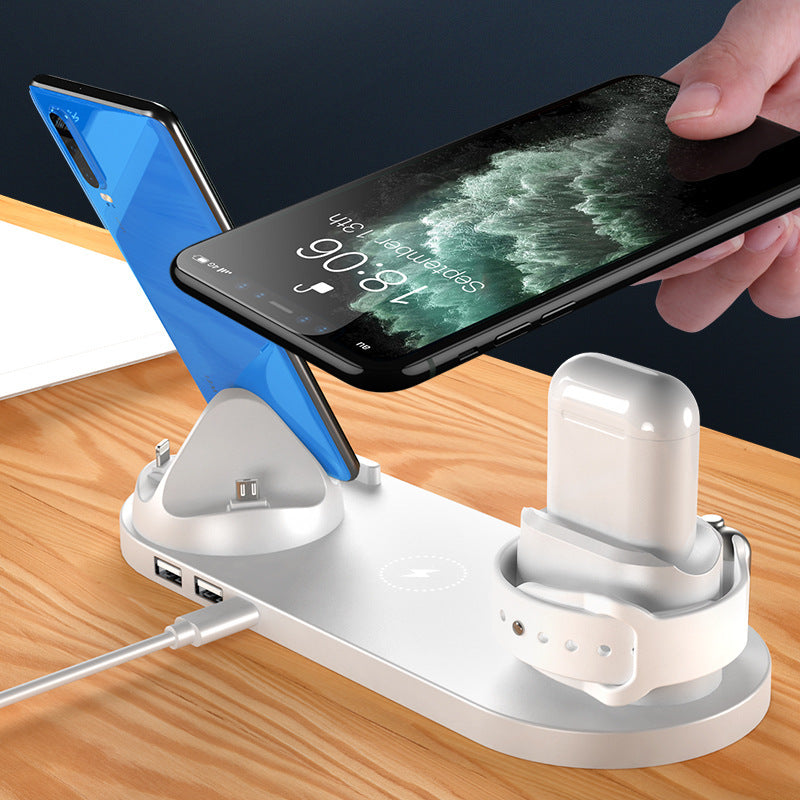 PowerDock – 6-in-1 Wireless Charger