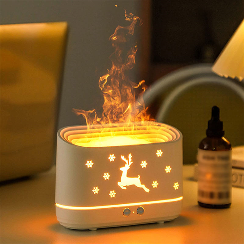 ElkGlow – Flame Humidifier & Diffuser