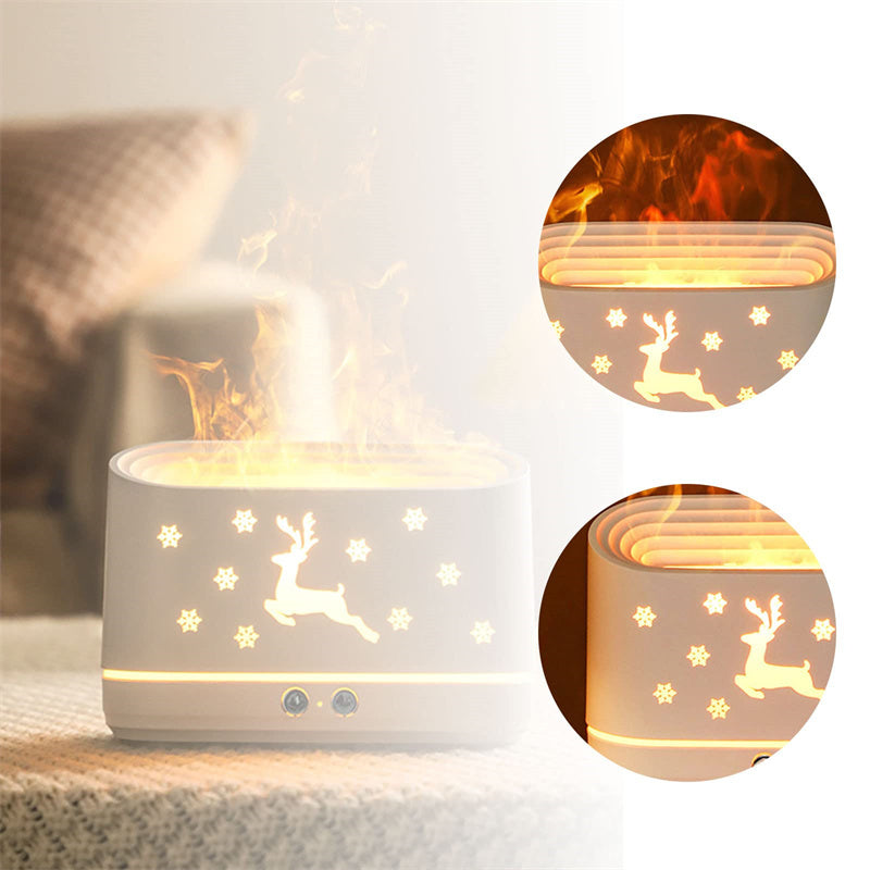 ElkGlow – Flame Humidifier & Diffuser