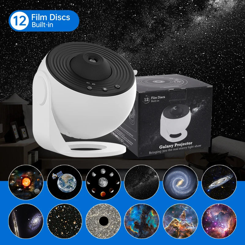 StarGlow – Galaxy Night Light Projector