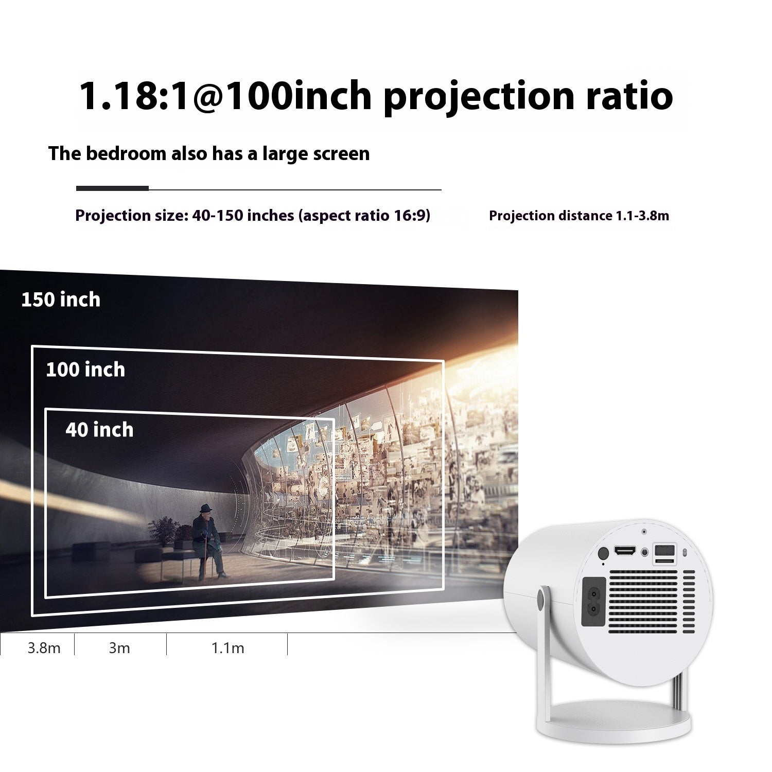 MiniBeam – Portable Home Projector