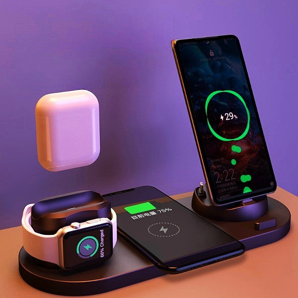 PowerDock – 6-in-1 Wireless Charger